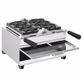 Professional tartlet machine - 1.6 kW - incl. tartlet mould: 3x Taiyaki fish