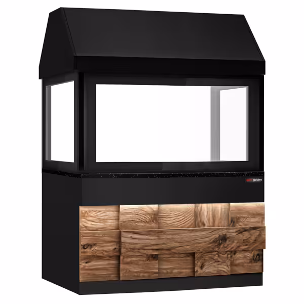 Neutral Module for Charcoal Grills TORONTO - 1500mm - Black Granite Worktop