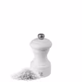 (6 piezas) PEUGEOT | BISTRO - Molino de sal - Madera - Blanco mate - Altura: 100mm