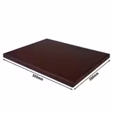 Antislip snijplank - 300x500mm - Dikte: 20mm - HDPE - Bruin - Vaatwasmachinebestendig - HACCP-conform