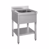 Spültisch ECO - 600x600mm - mit Grundboden & 1 Becken