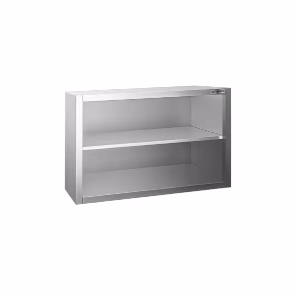 Duvar Dolabı - Paslanmaz Çelik PREMIUM - 800X400mm - Kanatsız Yükseklik: 650 mm