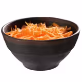 (6 stuks) Kom - MARONE - Melamine - 0,2L - rond - Ø110mm - stapelbaar - zwart/bruin