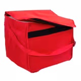 (5 pcs) Sac à pizza / Sac isotherme - pour 8 (par sac) boîtes à pizza 37x37cm - Rouge