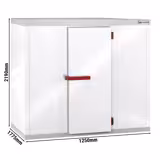 Chambre de congélation – 1250 × 1750 mm – 3,22 m³