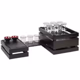 Wooden Box - SUPERBOX - Black - Height: 105mm