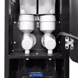 Instant forró ital automata – 2 instant tartállyal – 1,8 kW – Digitális vezérlés – Fekete