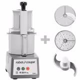 ROBOT COUPE | R 201 XL - Processador de alimentos multifunções / cortador de legumes / cortador - 2,9 litros - 550 W - 1500 rpm