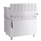 Elektrický vařič těstovin s vodovodním kohoutkem - 26 + 26 litrů - 12 kW - vč. podstavce s 2 dveřmi