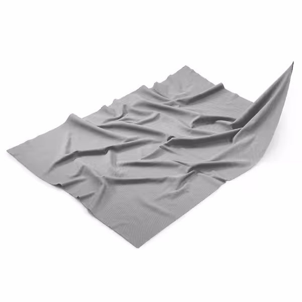 (10 pcs) Microfibre glass cloth made of Microfibre Glass polishing - 500x700mm - Grey