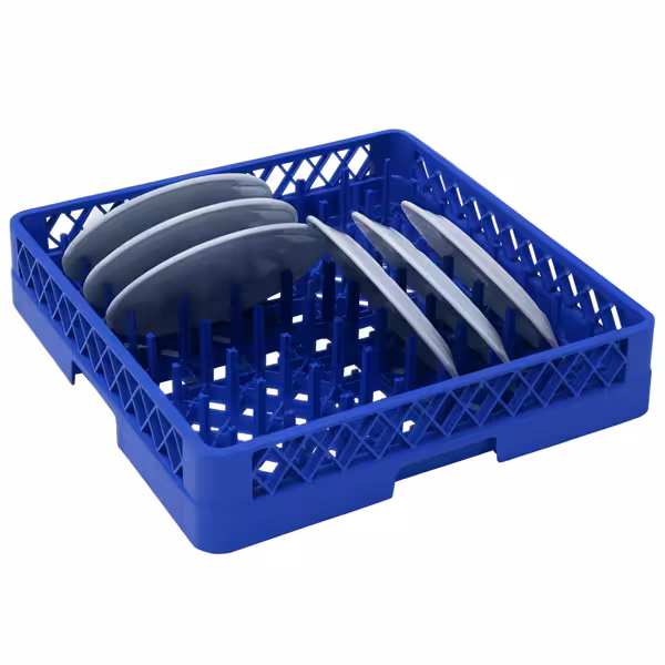 Bordenkorf (met pennen) - 500x500mm - blauw