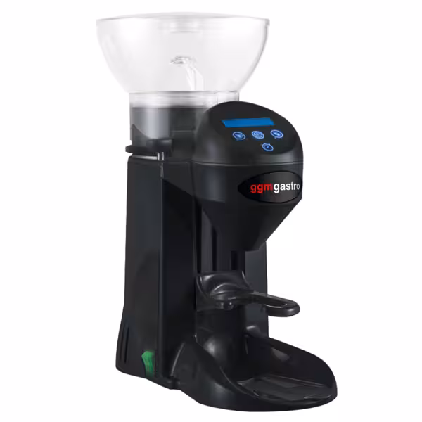 Commercial Coffee Grinder - 1kg - with Dispenser (Doser) - Black