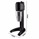 Spindelmixer ECO - mit 1 Rührwerk - 1 Liter - 300 Watt - Schwarz - Stufenlos regelbar