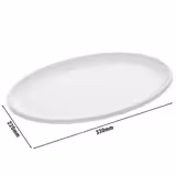 (6 sztuk) WMF | SYNERGY – Talerz – owalny – 330 x 220 mm