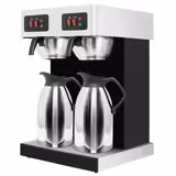 Machine à café filtre – 2 × 2 litres – avec 2 carafes isothermes incluses