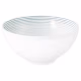 (4 pieces) SELTMANN WEIDEN | Porcelain Round Bowl Ø 155 mm – Arctic Blue - Glossy - Blues