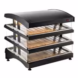 Warmhaltevitrine - 995mm - 1,02 kW - mit 3 Ablagen - separat steuerbar