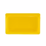 (6 pièces) CAMBRO | SafeTrak - Couvercle en polypropylène GN 1/4 - Jaune