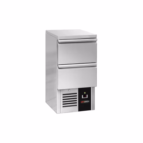  میز خنک کننده پریمیوم - 450*700 میلیمتر -     دو کشو