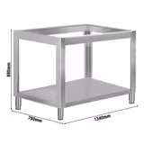 Suporte para Forno de Pizza - 1340x780x880mm - Aço inoxidável - compatível com PDP66B, PDP66BD & PDP66BTC