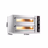 Elektro Pizzaofen - 4+4x 30cm - Manuell