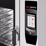 Kombidämpfer - Touch - 4x GN 1/1 - mit Hähnchengrill, Fettauffangsystem, Unterschrank, Waschsystem & Temperaturfühler