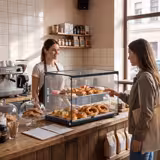 Commercial Countertop Showcase – Neutral – Tempered Glass – 550 mm