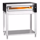 Forno de pizza elétrico Power - (Base em pedra refratária) - 6x Ø35cm - Digital - incl. Untergestell - até 400°C