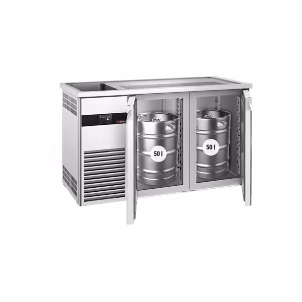 Biertheke PREMIUM - 1550x700mm - 2 Türen