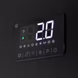 Réfrigérateur inox ECO - 2100 litres - avec 3 portes vitrées