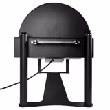 Chafing dish électrique - GN 1/1 - avec couvercle roll top - Noir