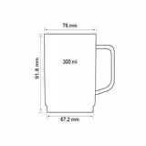 (50 pièces) Tasse en Polycarbonate - Transparente - 250 ml - Incassable