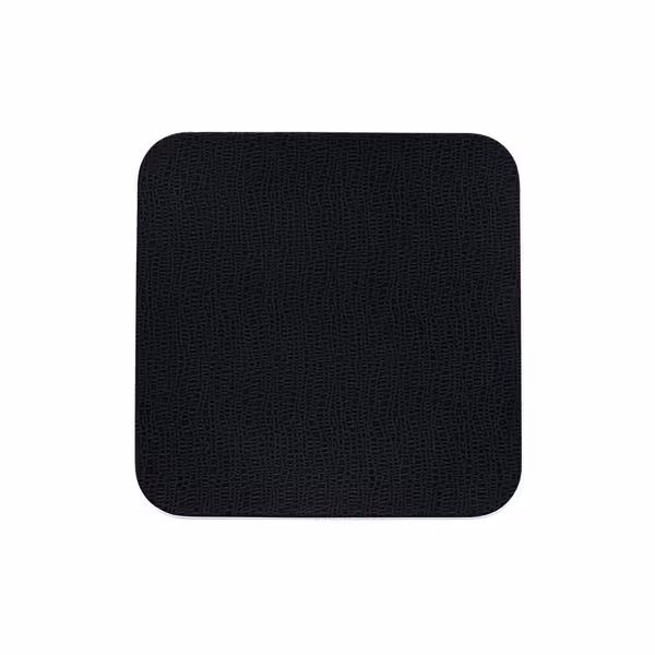(6 Stück) SELTMANN WEIDEN | Coupe Teller - flach eckig - 220x220mm - Schwarz