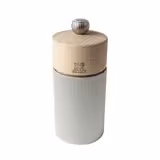 	PEUGEOT | LINE - Râșniță de sare - Lemn/Aluminiu - Natur - Înălțime: 120 mm