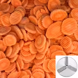 Skärskiva - vågiga snitt - 2 mm