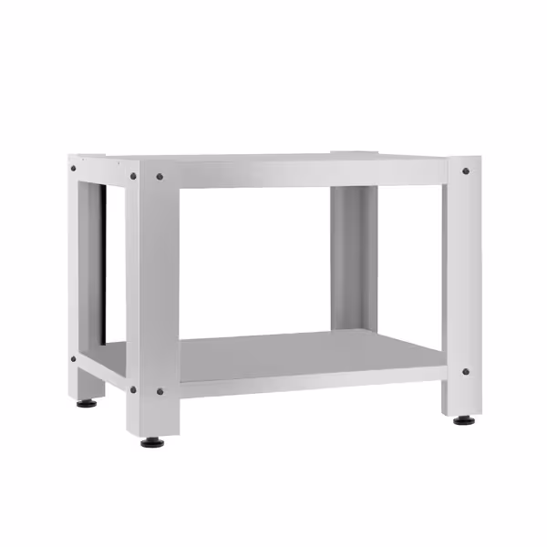 Rama nośna do pieca do pizzy ze stali nierdzewnej - 1025x760x870mm - 30kg - 1 półka - do pieca do pizzy - kompatybilny z POE430N & POE4430N