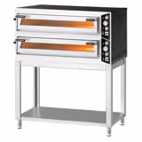 Elektro Pizzaofen - 6+6x 35cm (Breit) - Manuell - inkl. Untergestell