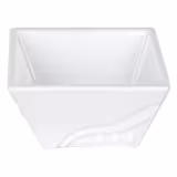 (10 pcs) Coupelle en mélamine - carré - 220x220mm - Profondeur : 100mm - Blanc