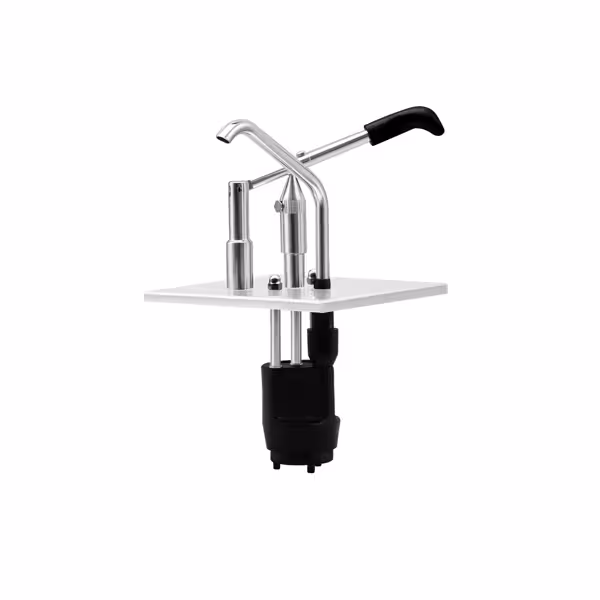 Sausdispenser - RVS - 180x390x350mm - geschikt voor GN 1/6 bak - instelbare dosering - zonder bak