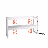 Servis Isıtıcısı - 1200x300mm - 1,08kW - 2 Isıtmalı Kat