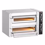 Forno elettrico per pizza - (argilla refrattaria) - 4+4x 34cm - Manuale
