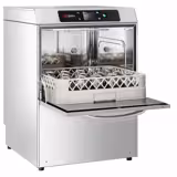 Doppelwandige Gläserspülmaschine - Digital - 3,4 kW - mit Ablauf, Reiniger- & Klarspülerpumpe & Wi-Fi Option