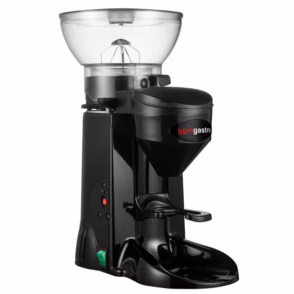 Espresso koffiemolen - 1kg bonenreservoir - 77dB - On‑demand (direct in zeefhouder) - zwart