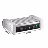 Würstchengrill / Hot Dog Grill - mit 7 Rollen