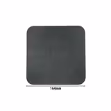 (6 pcs) SELTMANN WEIDEN | Coupe Side Plates – porcelain – dishwasher-safe – Ø 165 mm – anthracite – square