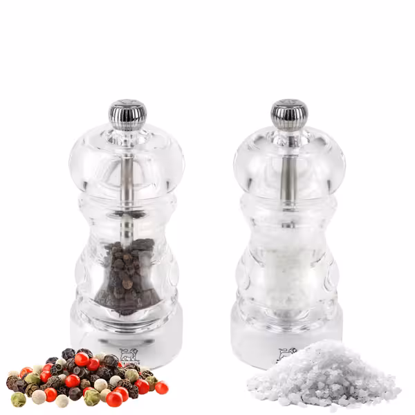 (6 pieces) PEUGEOT | NANCY - Salt & Pepper Mill - Height: 120mm