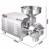 Elektrische Getreidemühle - 60kg/h - Mahlgrad stufenlos einstellbar - 1500 U/min