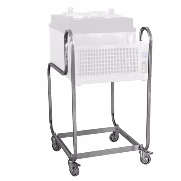 Cărucior pentru vitrina cu înghețată
