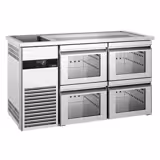 Direct Draw Beer Dispenser / Kegerator PREMIUM - 1550x700mm - 4 Drawers