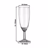 (6 buc) GILDE | Pahar șampanie - Gilde - 160 ml